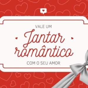 VOUCHER DE JANTAR ROMÂNTICO